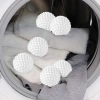 Combo 5 Bóng giặt silicone trắng có gai - Giặt sạch, chống nhăn hiệu quả - AMI giảm giá 23.000 VND 9