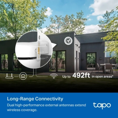Combo 5M Camera Tapo C530WS 360 Ngoại trời Thẻ nhớ 64GB Hộp kỹ thuật - Giá ưu đãi