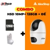 Combo Camera Dahua HERO DUAL D1 10M + Thẻ 128GB + HKT - Giá ưu đãi 1.498.000 VNĐ