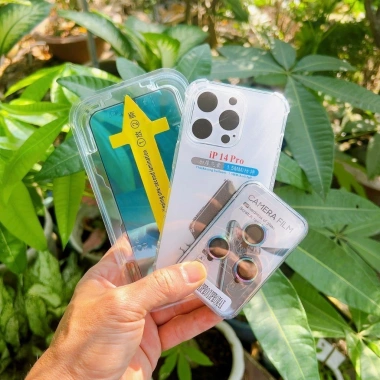 Combo cường lực tự dán + mắt titan + ốp lưng cho iPhone XS Max, XR, 11, 12, 13, 14, 15, Pro Max - Giá chỉ 44.000 VND