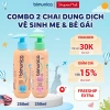 Combo Dung Dịch Vệ Sinh Mẹ & Bé Gái BIMUNICA 0+ - Tăng Miễn Dịch, Cân Bằng pH, Giá 439k 9