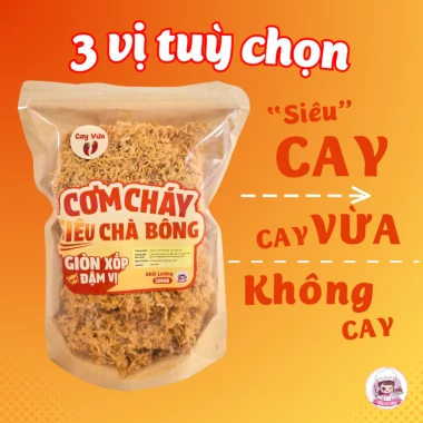 Combo Siêu Hoàn Hảo Bếp cô Như - Cơm Cháy Siêu Chà Bông Truyền Thống, Gạo Lứt, Rong Biển Mix, Tép Hành Phi - 4 túi 250gr 2