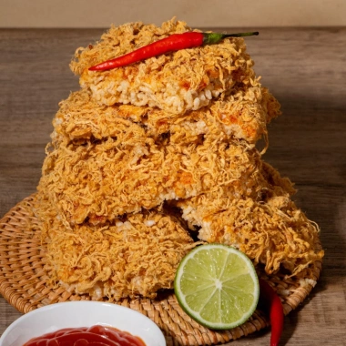 Combo Siêu Hoàn Hảo Bếp cô Như - Cơm Cháy Siêu Chà Bông Truyền Thống, Gạo Lứt, Rong Biển Mix, Tép Hành Phi - 4 túi 250gr 3