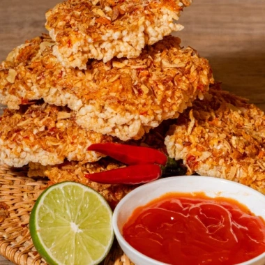 Combo Siêu Hoàn Hảo Bếp cô Như - Cơm Cháy Siêu Chà Bông Truyền Thống, Gạo Lứt, Rong Biển Mix, Tép Hành Phi - 4 túi 250gr 4