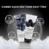 Combo sữa rửa mặt và tẩy da chết sạch sâu, da trắng sáng, loại bỏ mụn ẩn và đầu đen, giá chỉ 112.000 VND 2