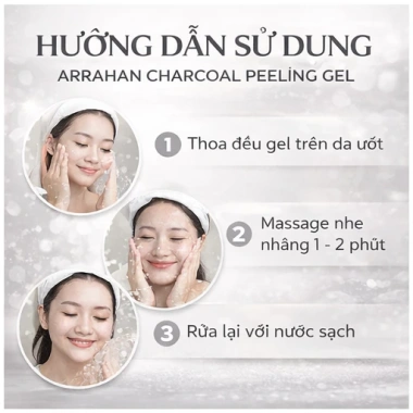 Combo sữa rửa mặt và tẩy da chết sạch sâu, da trắng sáng, loại bỏ mụn ẩn và đầu đen, giá chỉ 112.000 VND 4