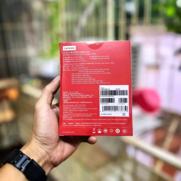 Công nghệ GaN trong cục sạc nhanh 100W Lenovo Thinkplus L39‑A: Đặc điểm kỹ thuật và lợi ích