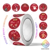 Cuộn 500 Sticker MERRY CHRISTMAS - Nhãn Dán Hoạt Hình Anime, NOEL STICKER chỉ 9.600₫ giảm từ 12.192₫ 6