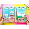 Cuốn Sách Toca Boca squishy giấy tự làm búp bê giấy blackpink búp bê giấy ngôi nhà búp bê ngôi nhà búp bê giấy ngôi 2