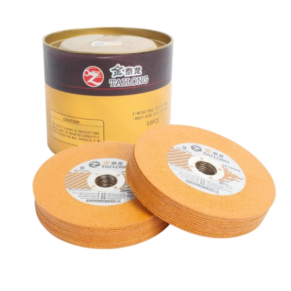 Cách lựa chọn và sử dụng đá cắt sắt inox Tailong vàng 107x1.4x16mm cho các dự án kim loại