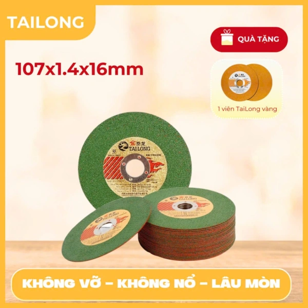 Kinh nghiệm bảo quản và kéo dài tuổi thọ đá cắt sắt inox Tailong vàng khi làm việc thường xuyên