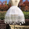 Đầm công chúa petticoat cho bé gái với crinoline có dây điều chỉnh, viền ngôi sao và mặt trăng, phù hợp cho sân khấu 4