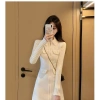 Đầm dệt kim nữ Chanel thu đông slim fit ôm body sang trọng, giảm giá 499.340₫ 8