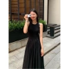 Đầm váy maxi mùa hè cộc tay dệt kim sát nách dài, mát mịn, big size - 149.000đ 7