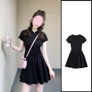 Đầm váy nữ mùa hè cộc tay nhún eo, phong cách năng động HHQC SP306 - Giá ưu đãi 159k 2 Đầm váy nữ mùa hè cộc tay nhún eo, phong cách năng động HHQC SP306 - Giá ưu đãi 159k 2