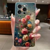 Dành Cho iPhone 14Pro 14ProMax Ốp Lưng Thẩm Mỹ Sang Trọng Bướm Hoa Trong Suốt Mềm TPU Silicon Thạch Bao Cho iPhone 14 Pro Max Ốp Lưng Điện Thoại 7