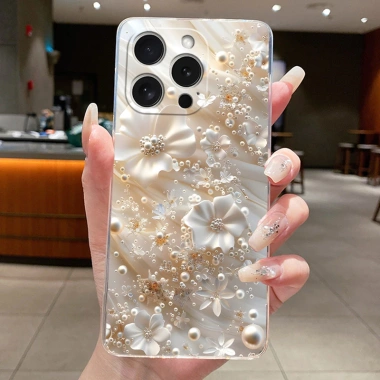 Dành Cho iPhone 14Pro 14ProMax Ốp Lưng Thẩm Mỹ Sang Trọng Bướm Hoa Trong Suốt Mềm TPU Silicon Thạch Bao Cho iPhone 14 Pro Max Ốp Lưng Điện Thoại