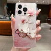Dành Cho iPhone 14Pro 14ProMax Ốp Lưng Thẩm Mỹ Sang Trọng Bướm Hoa Trong Suốt Mềm TPU Silicon Thạch Bao Cho iPhone 14 Pro Max Ốp Lưng Điện Thoại 9