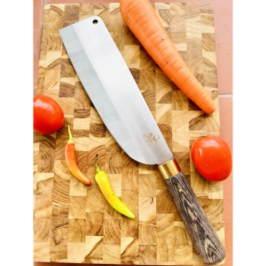Dao phay đa năng chặt gà vịt, thái thịt rau củ siêu sắc 61HRC giảm giá còn 209.000đ