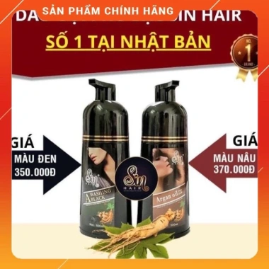 Dầu gội phủ bạc Sin Hair số 1 Nhật Bản - Chăm sóc tóc an toàn, giảm giá 370.000₫