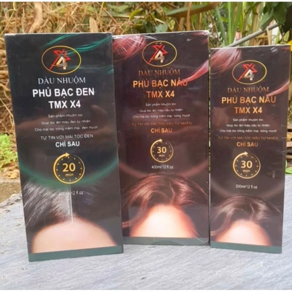 Trải nghiệm dùng dầu gội phủ bạc X4: màu bền, không bám dầu sau 4 tuần