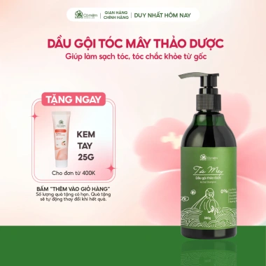 Dầu gội thảo dược Tóc Mây Bồ Kết & Cỏ Mềm - Ngừa rụng, tóc chắc khỏe, 300g 2