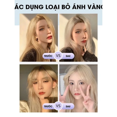 Dầu gội Tím Khử Vàng ELGON - Khử vàng, giữ màu tóc tẩy nhuộm, giảm 22% còn 118.000đ 7 Dầu gội Tím Khử Vàng ELGON - Khử vàng, giữ màu tóc tẩy nhuộm, giảm 22% còn 118.000đ 7