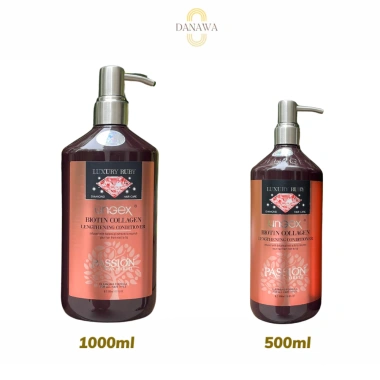 Dầu gội xả biotin collagen VÀNG, Đỏ Luxury Ungex 1.000 hương nước hoa thơm lâu Danawa