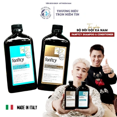Dầu Gội Xả FANFTCY 500ml Argan Oil Phục Hồi Tóc Giảm Gãy Rụng Hương Nước Hoa - 99.000đ