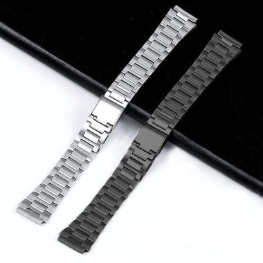 Dây đeo đồng hồ 18mm cho Casio F-91W F105 F108 A158 A168 AE1.300 AE1.200 Dây đeo đồng hồ thay thế Phụ kiện vòng tay bằng thép không gỉ