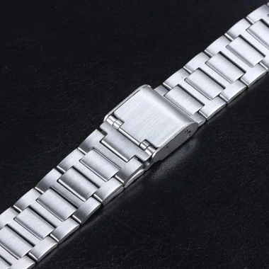 Dây đeo đồng hồ 18mm cho Casio F-91W F105 F108 A158 A168 AE1.300 AE1.200 Dây đeo đồng hồ thay thế Phụ kiện vòng tay bằng thép không gỉ
