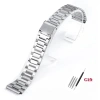 Dây đeo đồng hồ 18mm cho Casio F-91W F105 F108 A158 A168 AE1.300 AE1.200 Dây đeo đồng hồ thay thế Phụ kiện vòng tay bằng thép không gỉ 9
