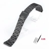 Dây đeo đồng hồ 18mm cho Casio F-91W F105 F108 A158 A168 AE1.300 AE1.200 Dây đeo đồng hồ thay thế Phụ kiện vòng tay bằng thép không gỉ 10