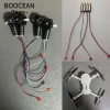 Đế Động Cơ Đa Năng BOOCEAN, 9 Kiểu Màu Đen E88 / E99 Phụ Kiện Quadrotor, Phụ Kiện E88pro RC Drone Phụ Kiện / Máy Bay Không Người Lái Gấp Điều Khiển Từ Xa