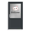 Decal dán cửa chữ WELCOME đẹp - Trang trí cửa kính, tường chỉ 21.000 đồng 8