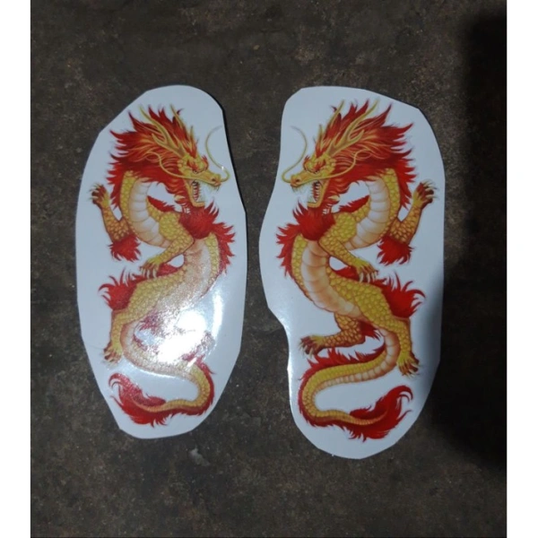 Hình ảnh sản phẩm Decal Hình Rồng Dán Xe Máy, Ô Tô, Xe Tải - Trang Trí Đẹp Giá Chỉ 12.000Đ