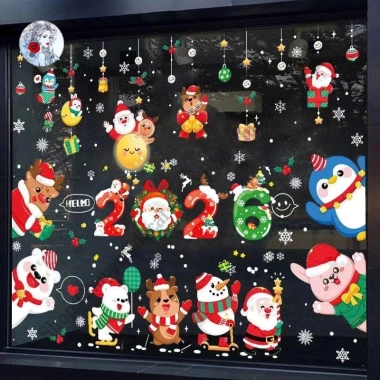 Decal Noel 2026 Giảm Giá - Trang Trí Noel Tĩnh Điện Dán Kính Cửa Sắc Sặc Sỡ Chỉ 9000đ 1 Decal Noel 2026 Giảm Giá - Trang Trí Noel Tĩnh Điện Dán Kính Cửa Sắc Sặc Sỡ Chỉ 9000đ 1