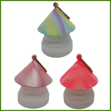 Đèn cắm trại silicone đa năng sạc lại, linh hoạt, đi bộ và leo núi - 114.400₫ 9
