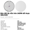 Đèn LED ốp trần tròn đế nhựa viền mỏng ánh sáng tràn viền 18W Rạng Đông LN29N 220/18W 8