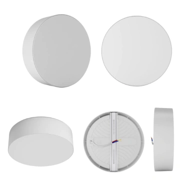 Đèn LED ốp trần tròn đế nhựa viền mỏng ánh sáng tràn viền 18W Rạng Đông LN29N 220/18W
