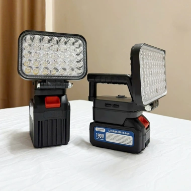 Den LED Sieu Sang 35-55 LED Pin Tich Dien 2 Che Do Sang Co Cong Sac USB Tay Cam Tien Loi Gia Re 5