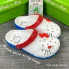 Dép Cross Hello Kitty Nữ Cổ Điển Giảm Giá - Mèo Dễ Thương Tặng Sticker 2
