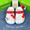 Dép Cross Hello Kitty Nữ Cổ Điển Giảm Giá - Mèo Dễ Thương Tặng Sticker 3