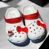Dép Cross Hello Kitty Nữ Cổ Điển Giảm Giá - Mèo Dễ Thương Tặng Sticker 4