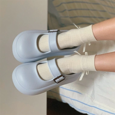 Dép Mary Jane Xixitiao Nữ Phong Cách Mới - Đi Biển, Ngoài Trời Mùa Hè, 205.200₫