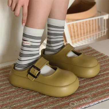 Dép Mary Jane Xixitiao Nữ Phong Cách Mới - Đi Biển, Ngoài Trời Mùa Hè, 205.200₫