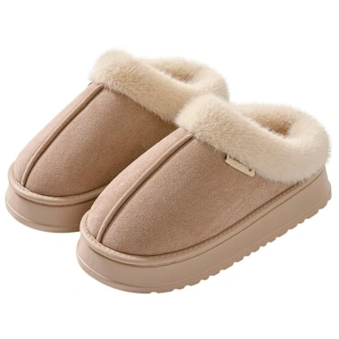 Dép Nữ HYCEO, Dép Cotton Xốp Nhớ Chống Trơn Trượt, Dép Lót Sang Trọng Chống Mài Mòn Dép Ấm Áp Cho Mùa Thu Đông