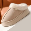 Dép Nữ HYCEO, Dép Cotton Xốp Nhớ Chống Trơn Trượt, Dép Lót Sang Trọng Chống Mài Mòn Dép Ấm Áp Cho Mùa Thu Đông 8