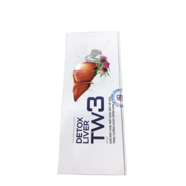 Detox Liver TW3 60 viên - Hỗ trợ mát gan, tăng chức năng gan, giảm mỡ gan nhanh