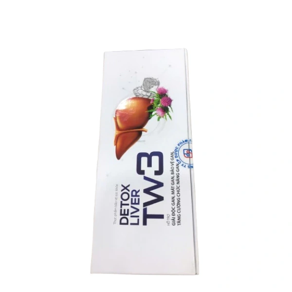Hình ảnh sản phẩm Detox Liver TW3 60 viên - Hỗ trợ mát gan, tăng chức năng gan, giảm mỡ gan nhanh